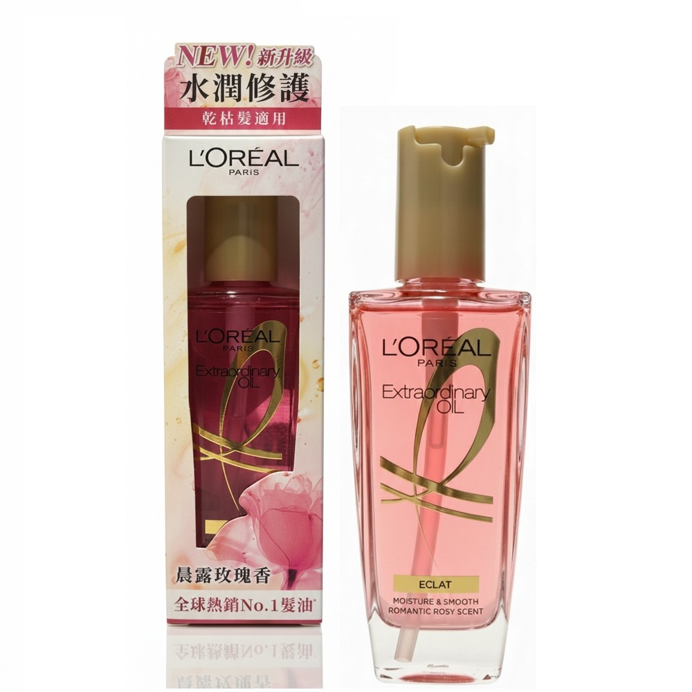 LOREAL Paris 巴黎萊雅 金緻護髮精油(玫瑰精華) 100ml 公司貨