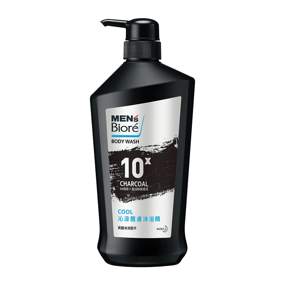 MENS Biore 沁涼醒膚沐浴精750g