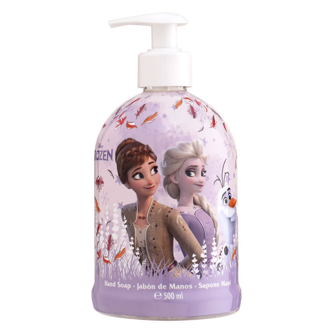 Disney Frozen 冰雪奇緣西班牙溫和防護洗手液體皂500ml - PChome 商店街