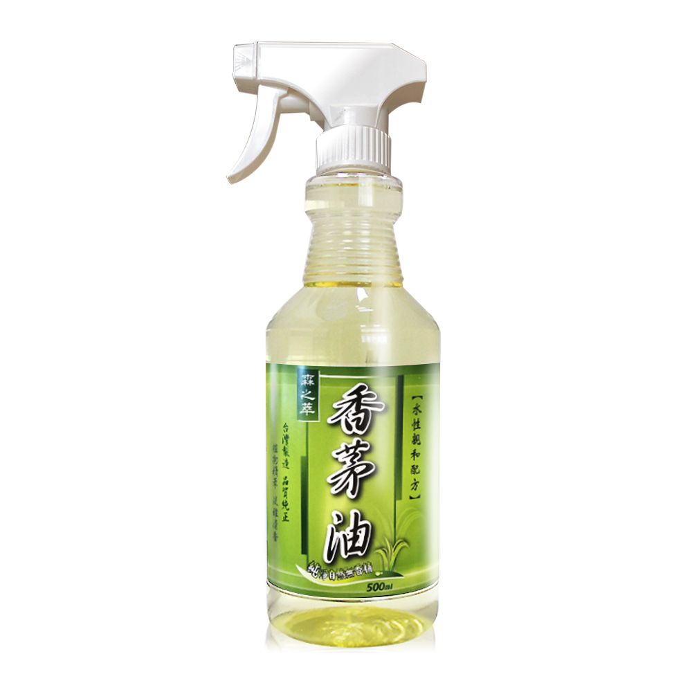 澄朗 森之萃-香茅油500ml|水性親和配方|天然香茅萃取|驅蚊|居家防蟲|芳香清新