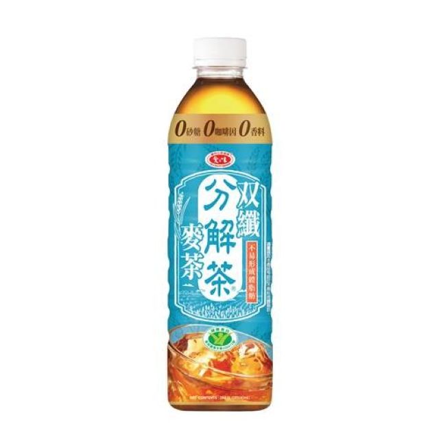 【愛之味】分解茶雙纖麥茶無糖(590ml x 24入/箱)
