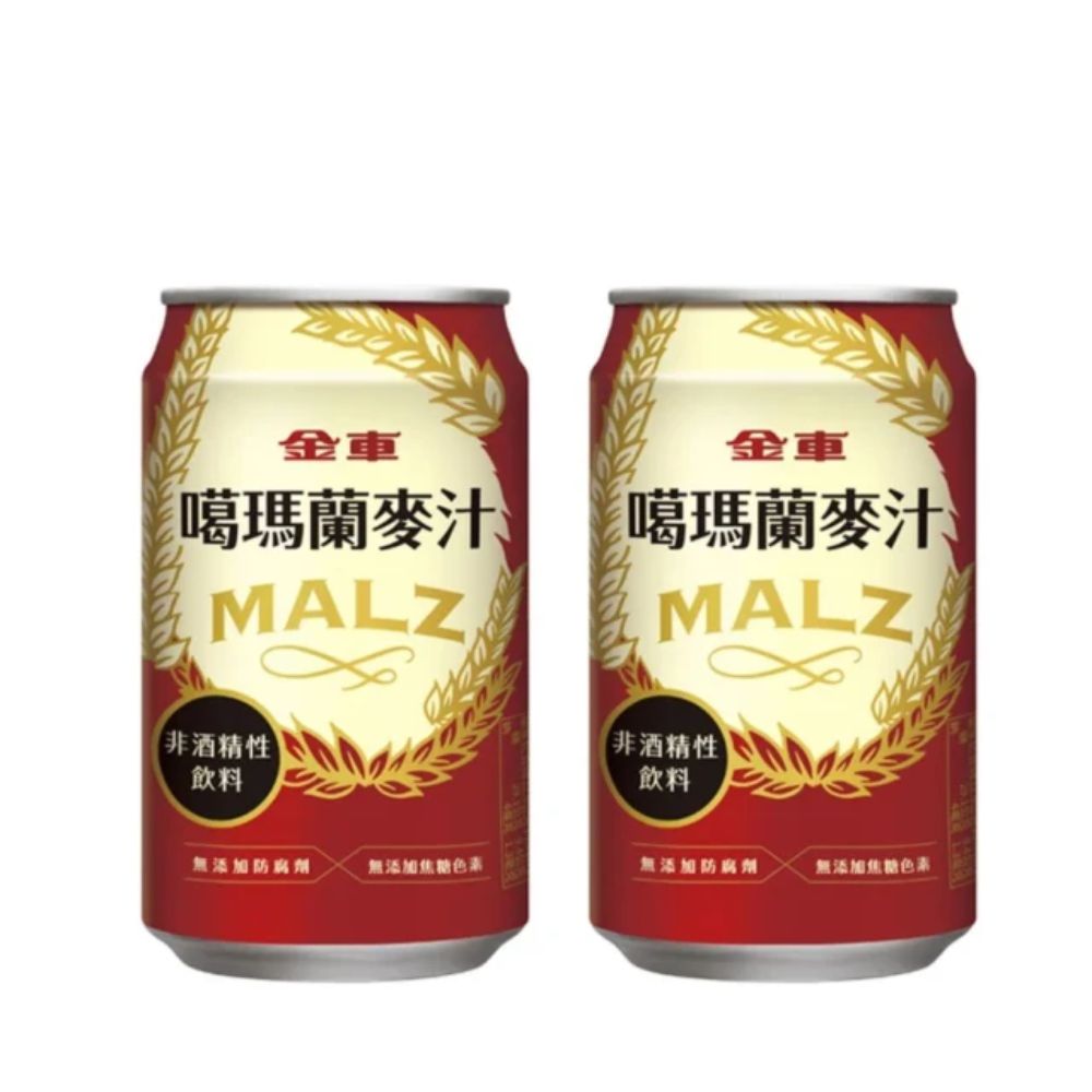 金車 噶瑪蘭麥汁 易開罐 (310mlx24入)x2箱