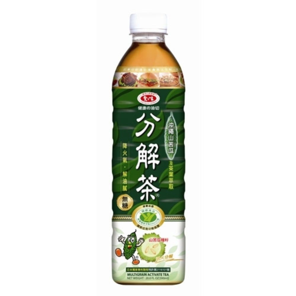 【愛之味】健康油切分解茶590mlX24入/箱