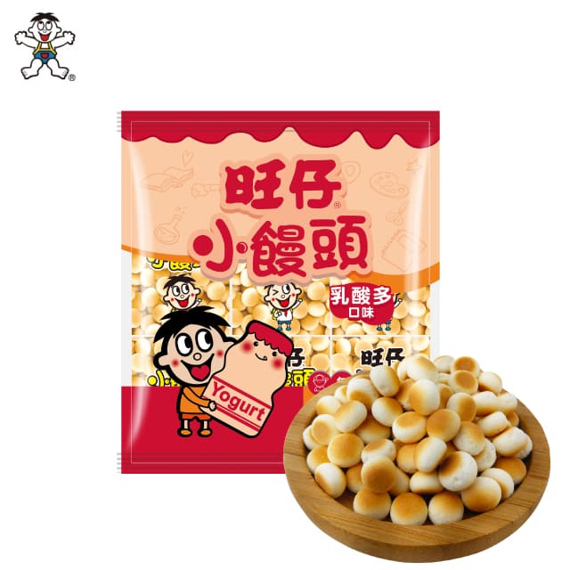 【旺旺】旺仔小饅頭-乳酸多口味 320g