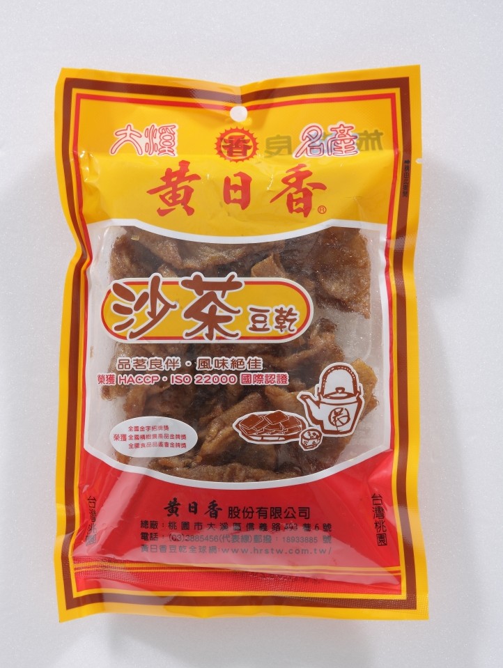 黃日香沙茶豆乾110G±4.5%單包