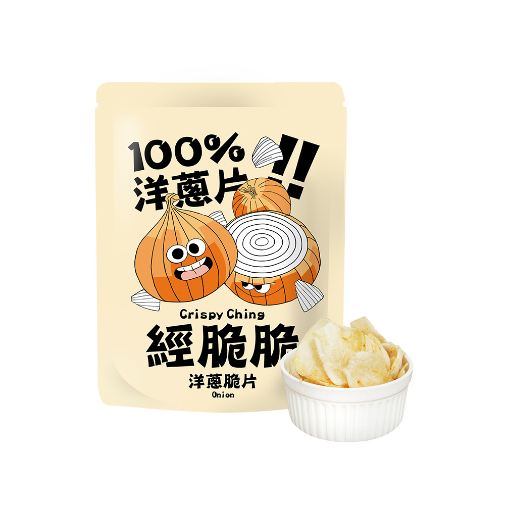 經脆脆洋蔥脆片-經典原味30g