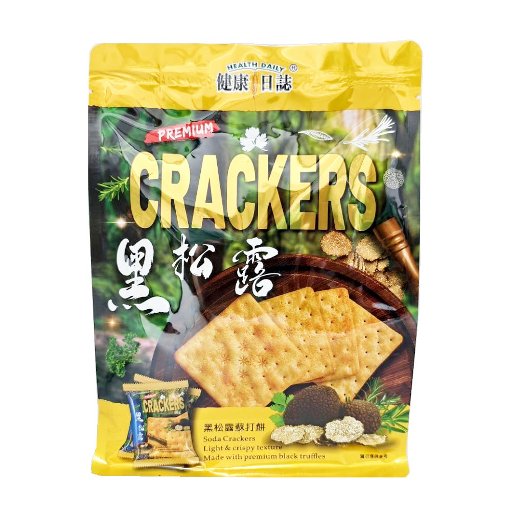 健康日誌 黑松露蘇打餅 192g
