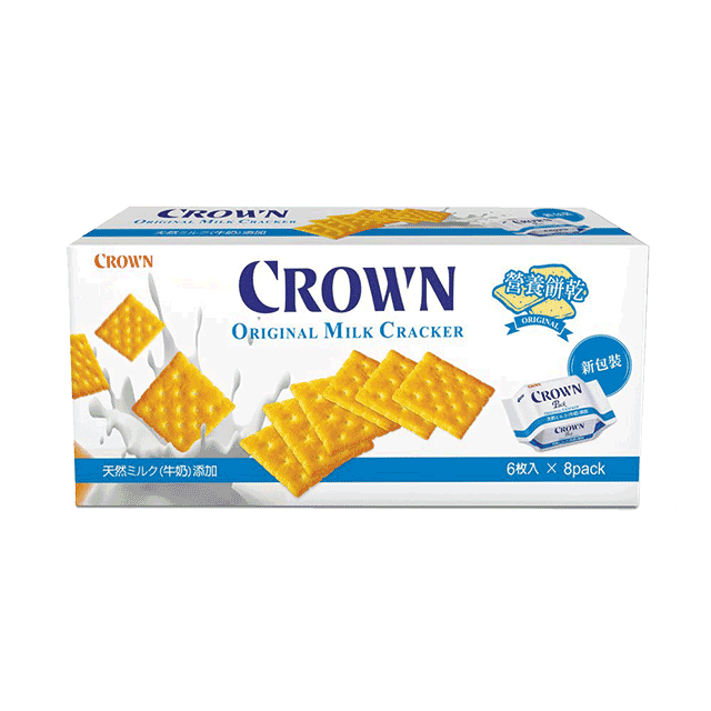CROWN 原味營養餅乾200G