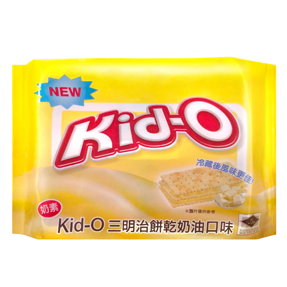 分享包Kid-O日清 三明治餅乾-奶油口味(340g),三件組
