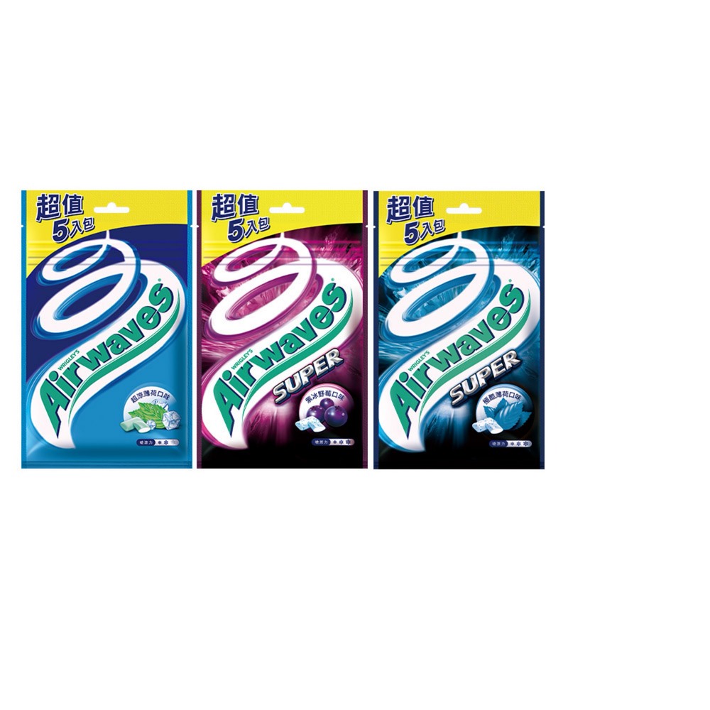 【Airwaves】超涼無糖口香糖 超涼薄荷 28g*20入