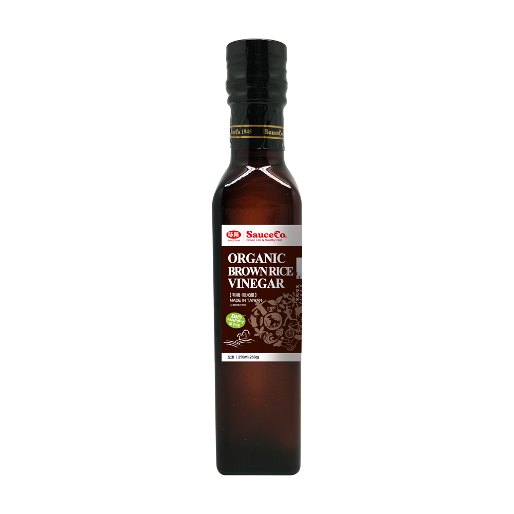味榮 有機糙米醋250ml