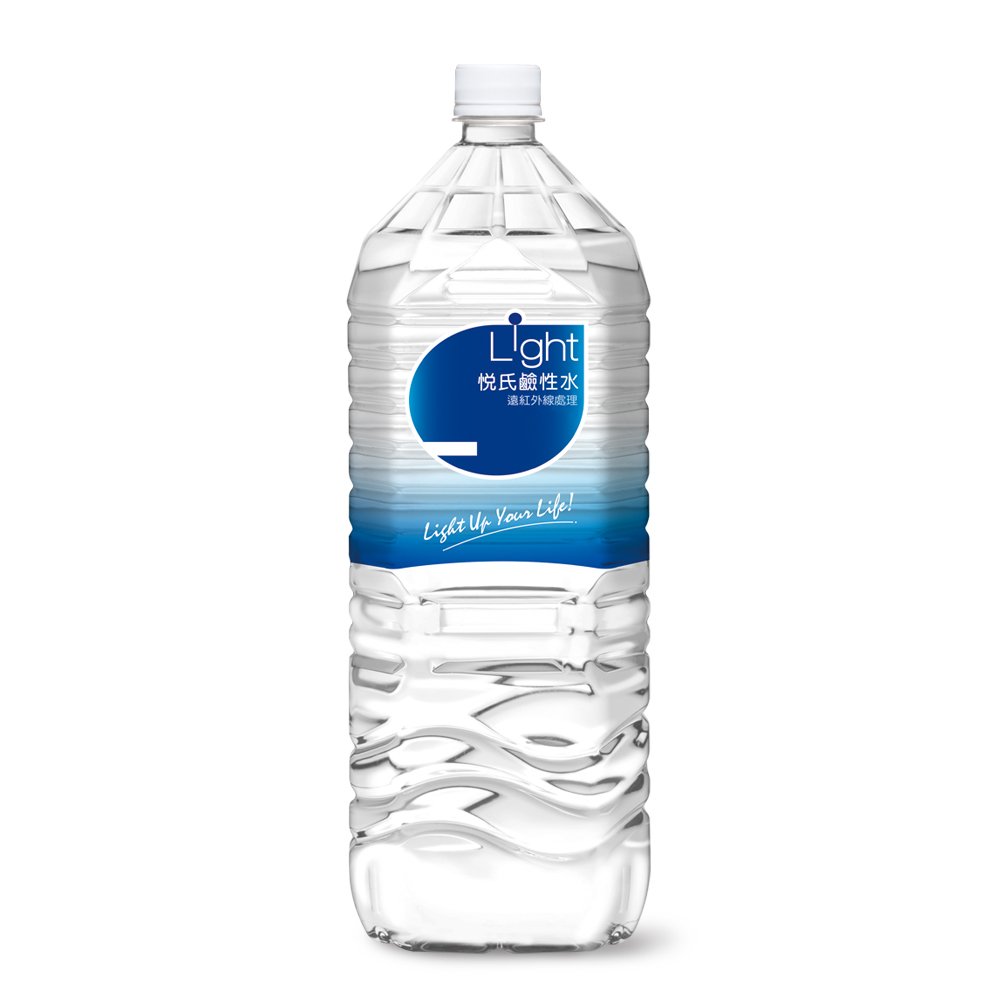 《悅氏》light 2200ml 鹼性水(8瓶/箱)*3箱