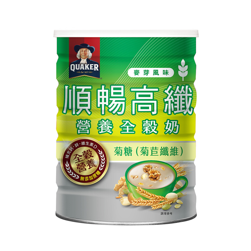 桂格順暢高纖營養全穀奶-菊糖 (麥芽) 600g