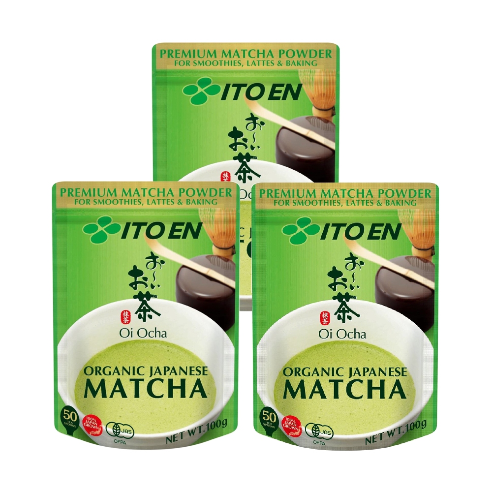 伊藤園 Oi Ocha 有機抹茶粉100gx3袋