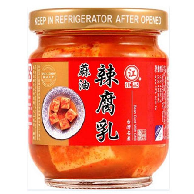《江記》蔴油辣腐乳(180g)