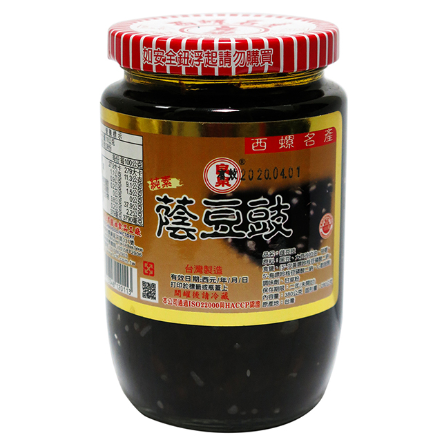 《良泉》西螺名產-蔭豆豉(380g)