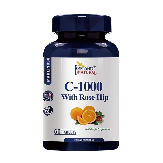 愛司盟C1000玫瑰果錠 60錠/瓶