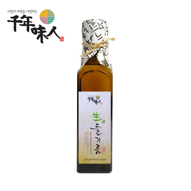 《韓國千年味人》初榨冷壓紫蘇油250ml