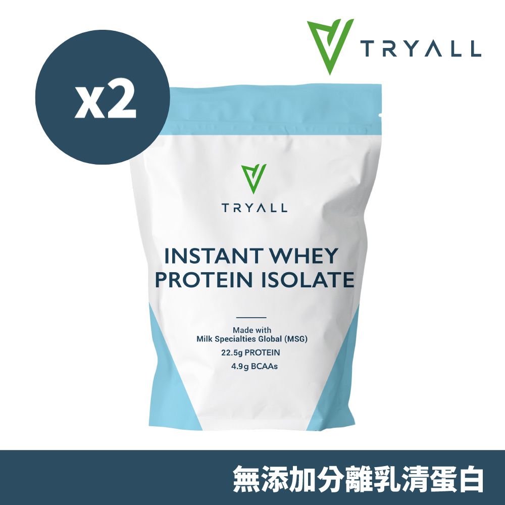 Tryall | 無添加分離乳清蛋白500gX2