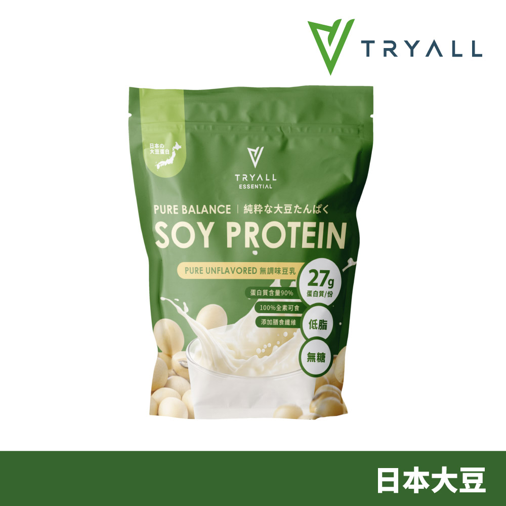 TRYALL 大豆蛋白-無調味豆乳 (1kg/袋)