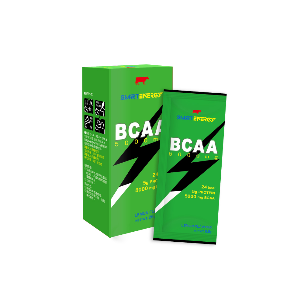 【紅牛】聰勁BCAA -5000mg (檸檬口味6.5gX4包) -2盒