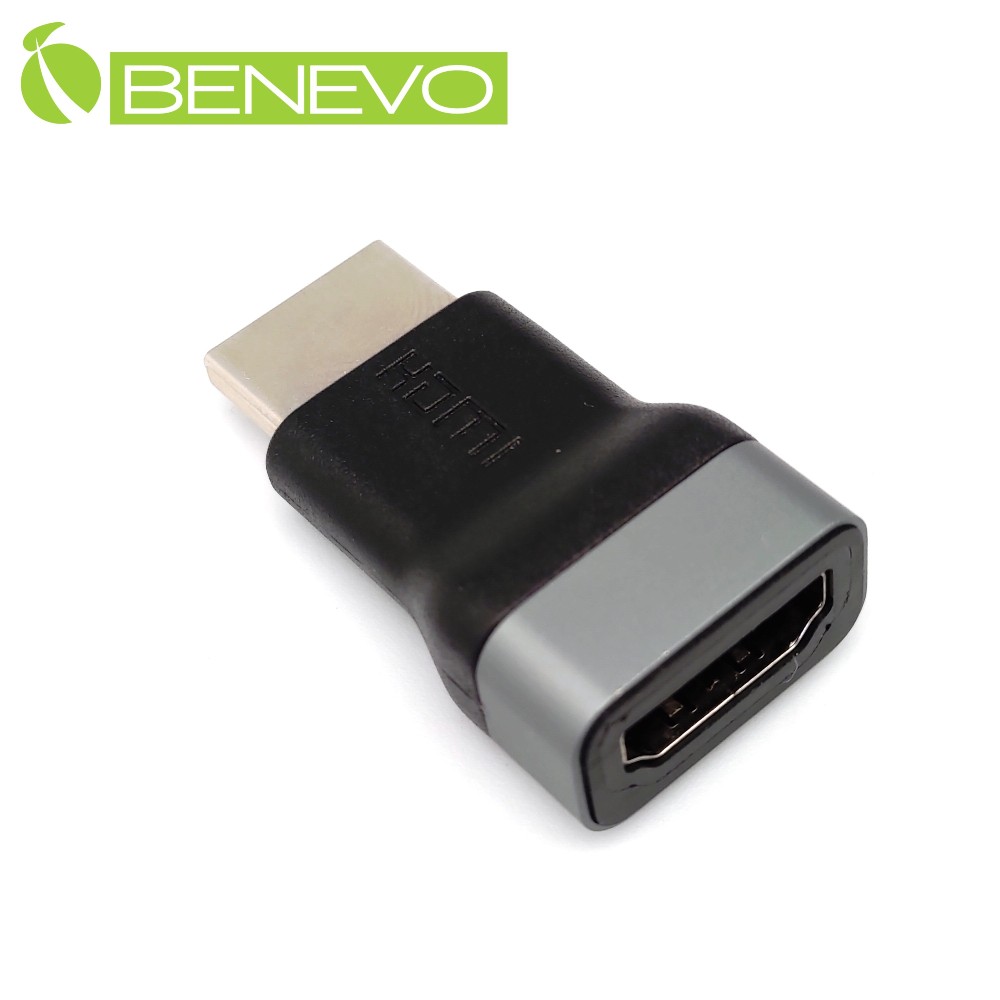 BENEVO短接4K型 HDMI2.0 鍍金版公對母轉接頭 (BHDMIMFS)