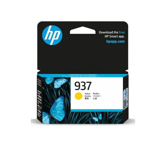 HP 惠普4S6W4NA/NO.937 原廠黃色墨水匣