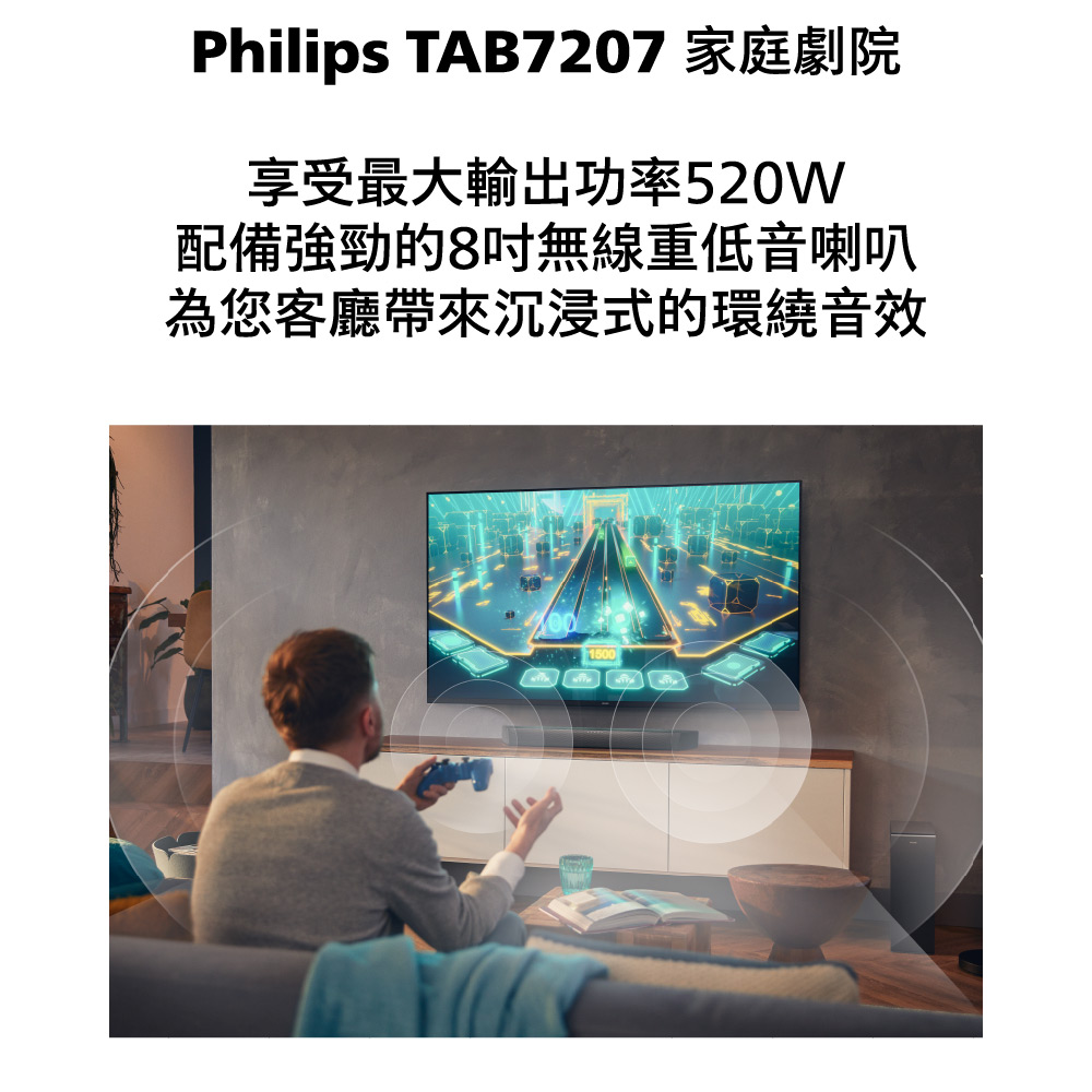 PHILIPS TAB7207/96 聲霸Soundbar - PChome 商店街