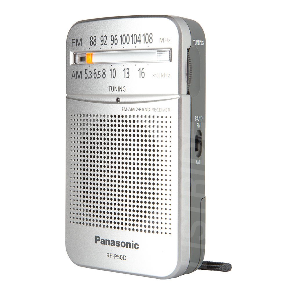 Panasonic 國際牌收音機 RF-P50D 二波段FM/AM【附耳機】
