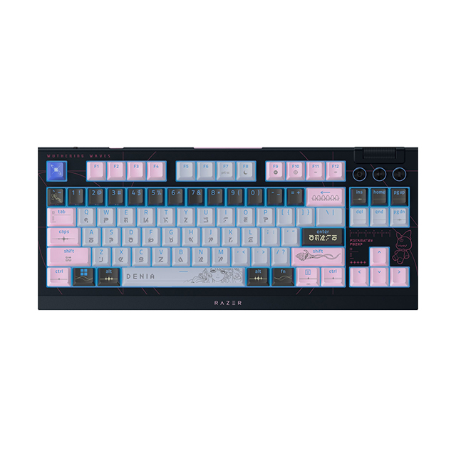 Razer BlackWidow V4 Tenkeyless HyperSpeed WUTHERING WAVES EDITION 鳴潮限定版幻彩鍵盤-橘軸(英文)
