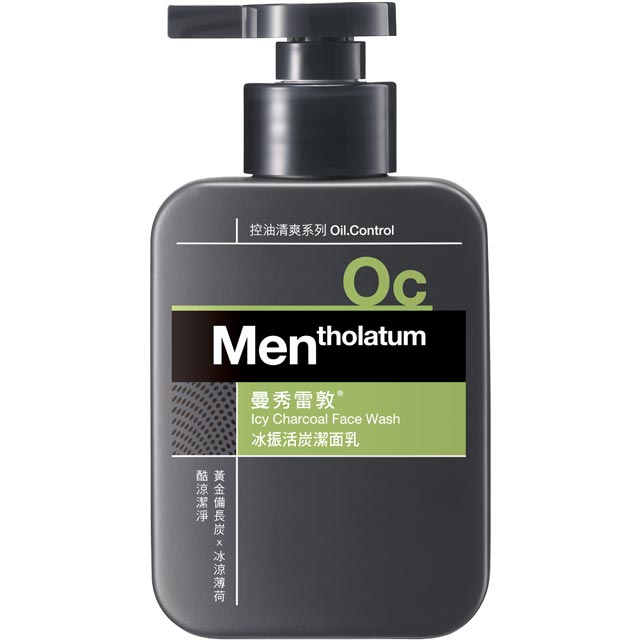 曼秀雷敦男士冰振活炭潔面乳 150ml