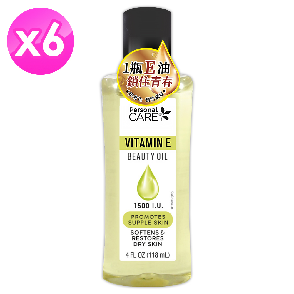 PC維他命E護膚油118ml x6入