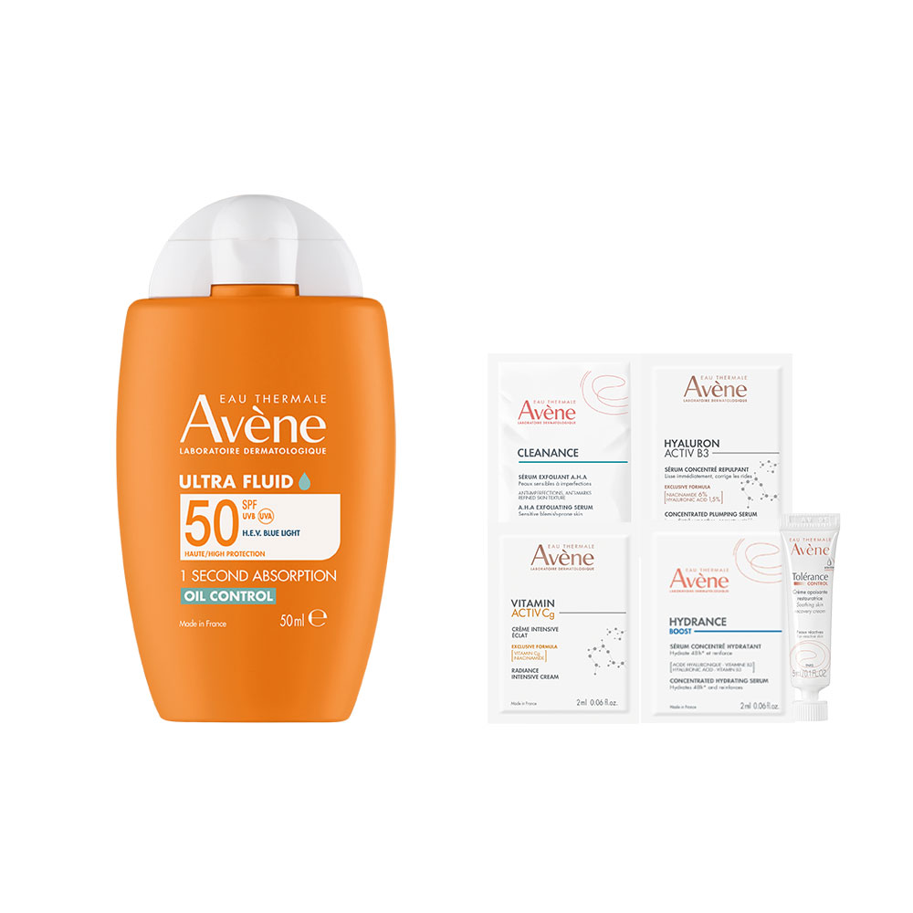 AVENE雅漾 雅漾去油光霧感防曬乳SPF50 50ml