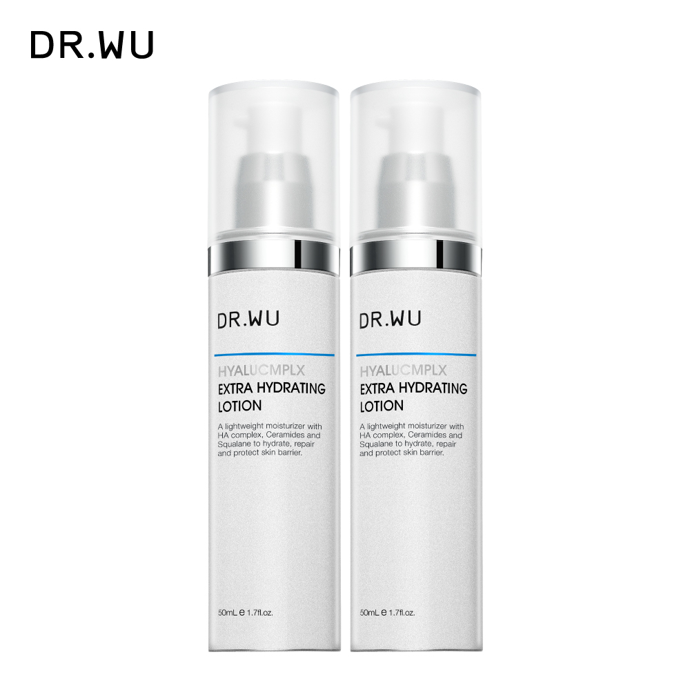 DR.WU 玻尿酸保濕精華乳50ML 2入組
