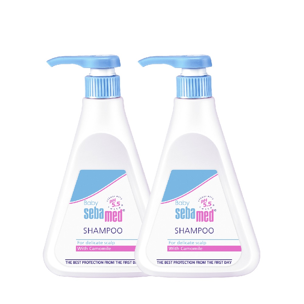 施巴5.5 sebamed 嬰幼兒洗髮乳500ml 2入組