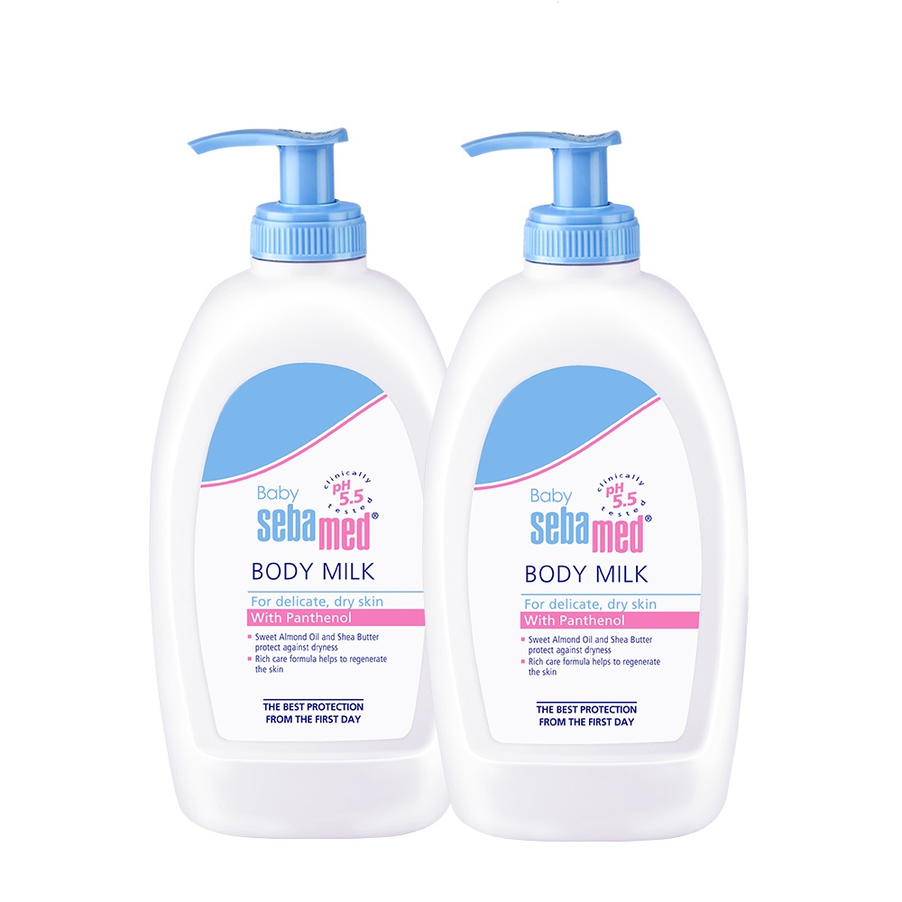 施巴5.5 sebamed 嬰兒舒敏乳液400ml 2入組