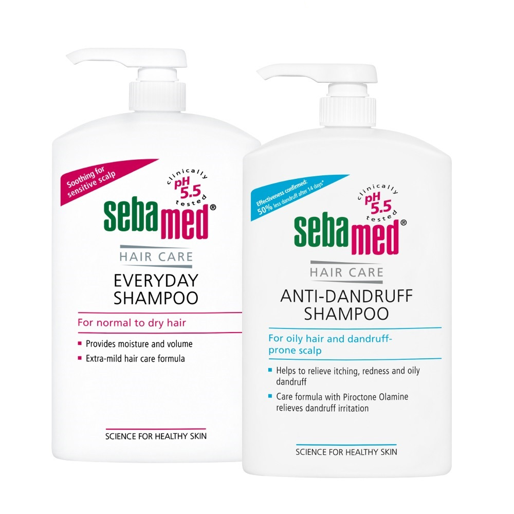 施巴5.5 sebamed (溫和/油性抗屑)洗髮乳1000ml任選x2