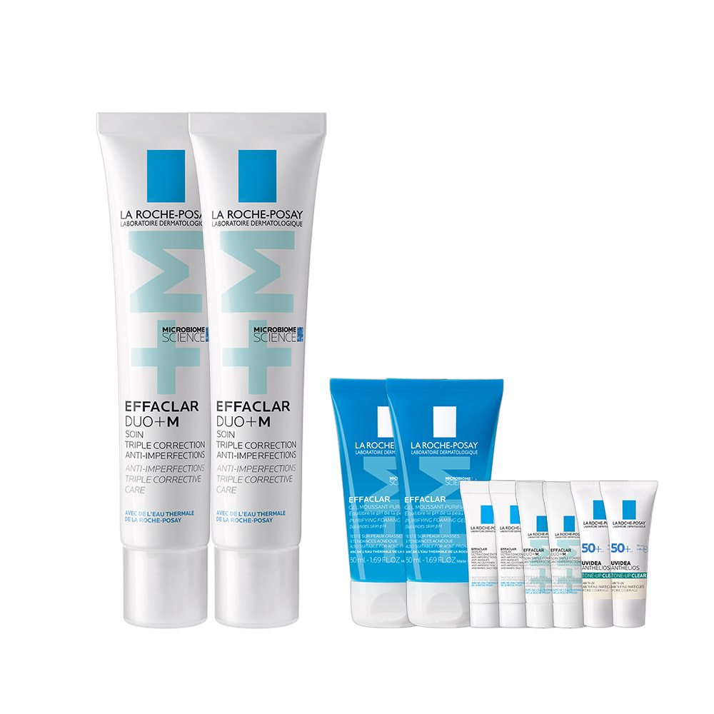 理膚寶水 淨痘無瑕極效精華 DUO+M 40ml 2入