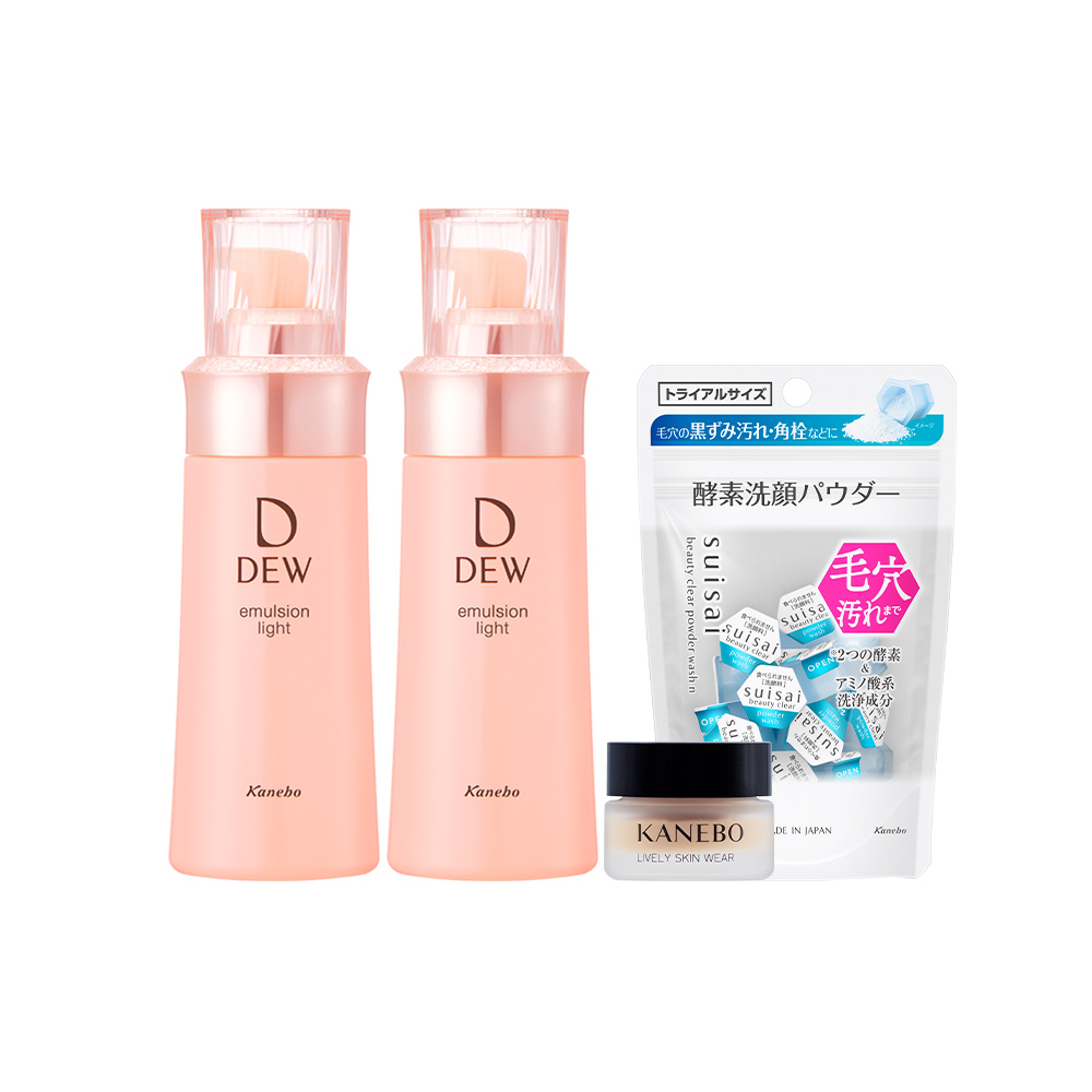 【Kanebo 佳麗寶】DEW 水潤柔膚乳兩件組(買一送一)