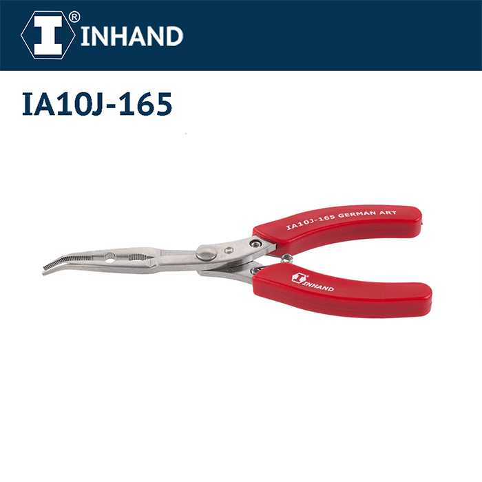 【硬漢】6"1/2不鏽鋼鶴嘴電子尖嘴鉗 IA10J-165