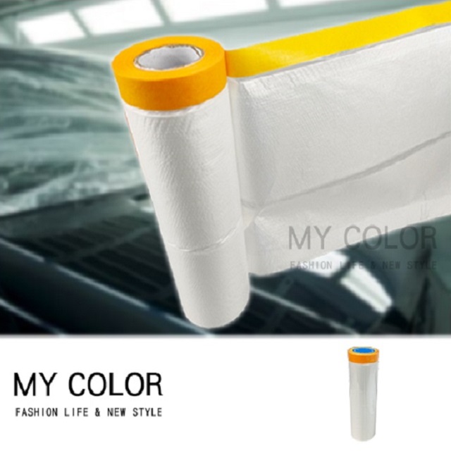MY COLOR【2組】養生膠帶 (150X20) 防護膜 地面防護 油漆裝潢 打掃防塵 保護遮蔽膜【Q013】