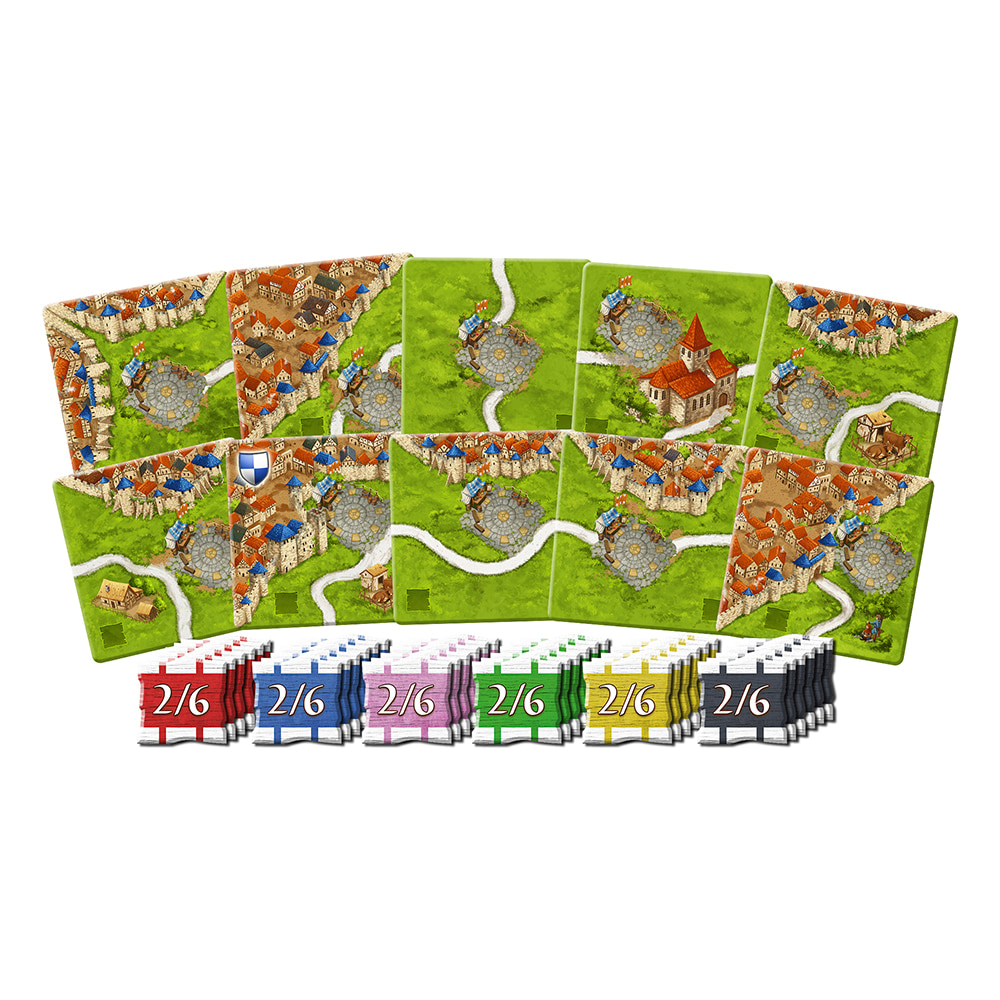 【新天鵝堡桌遊】卡卡頌彩票站擴充 CARCASSONNE: THE BETS-中文版