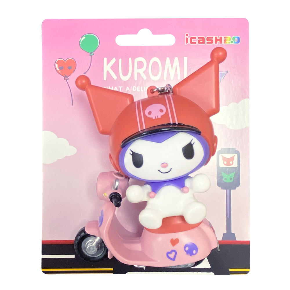 Sanrio 三麗鷗 酷洛米機車公仔 icash2.0