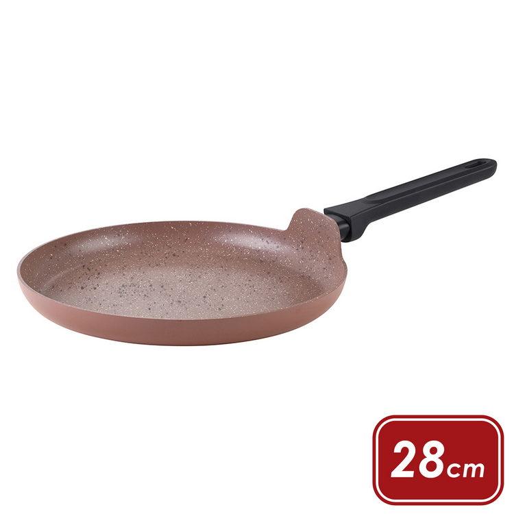 MUHLER Kikka大理石可麗餅不沾平底鍋(棕28cm) - PChome 商店街