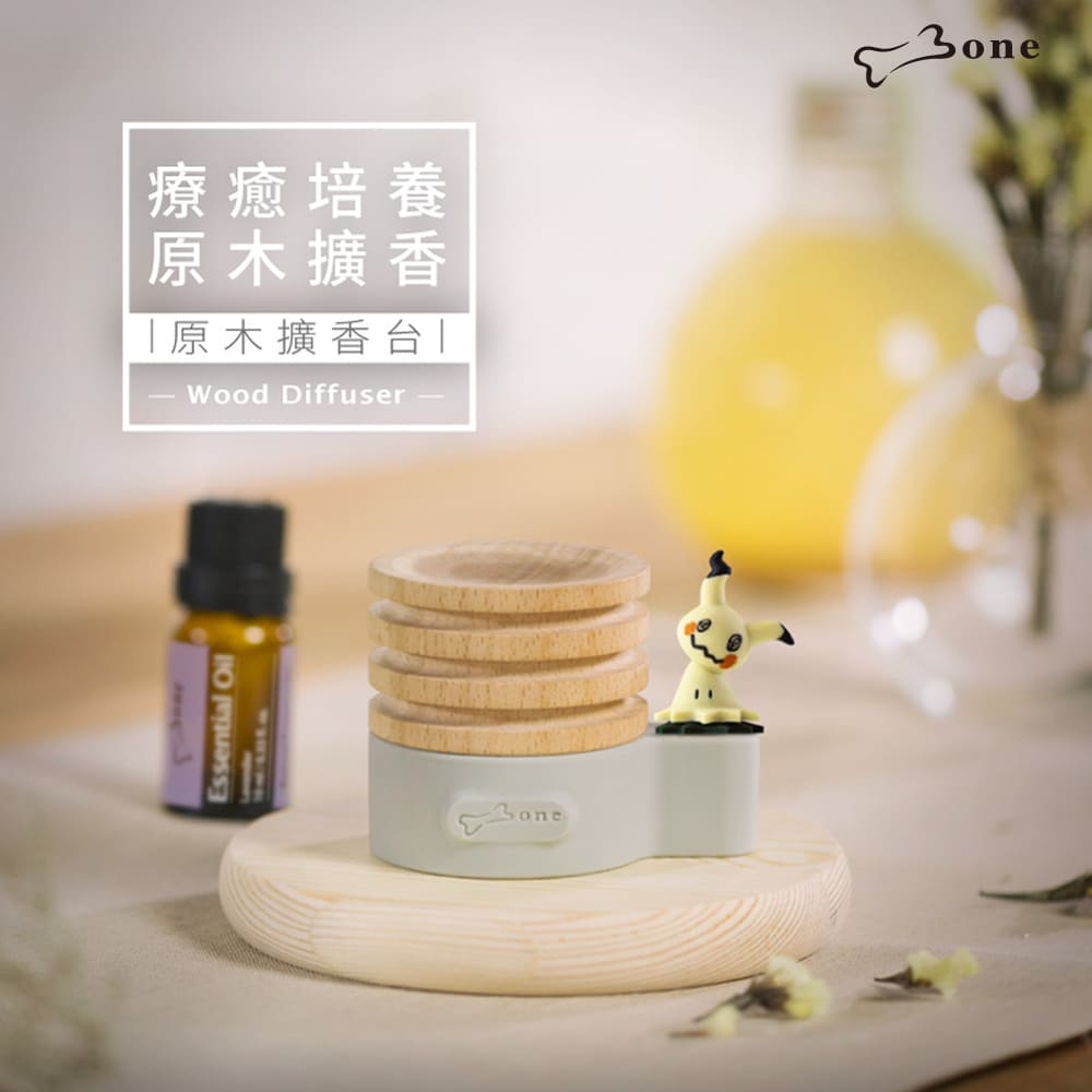 Bone/原木擴香台 - 寶可夢 香氛小幫手 擴香石 香氛 精油 療愈小物