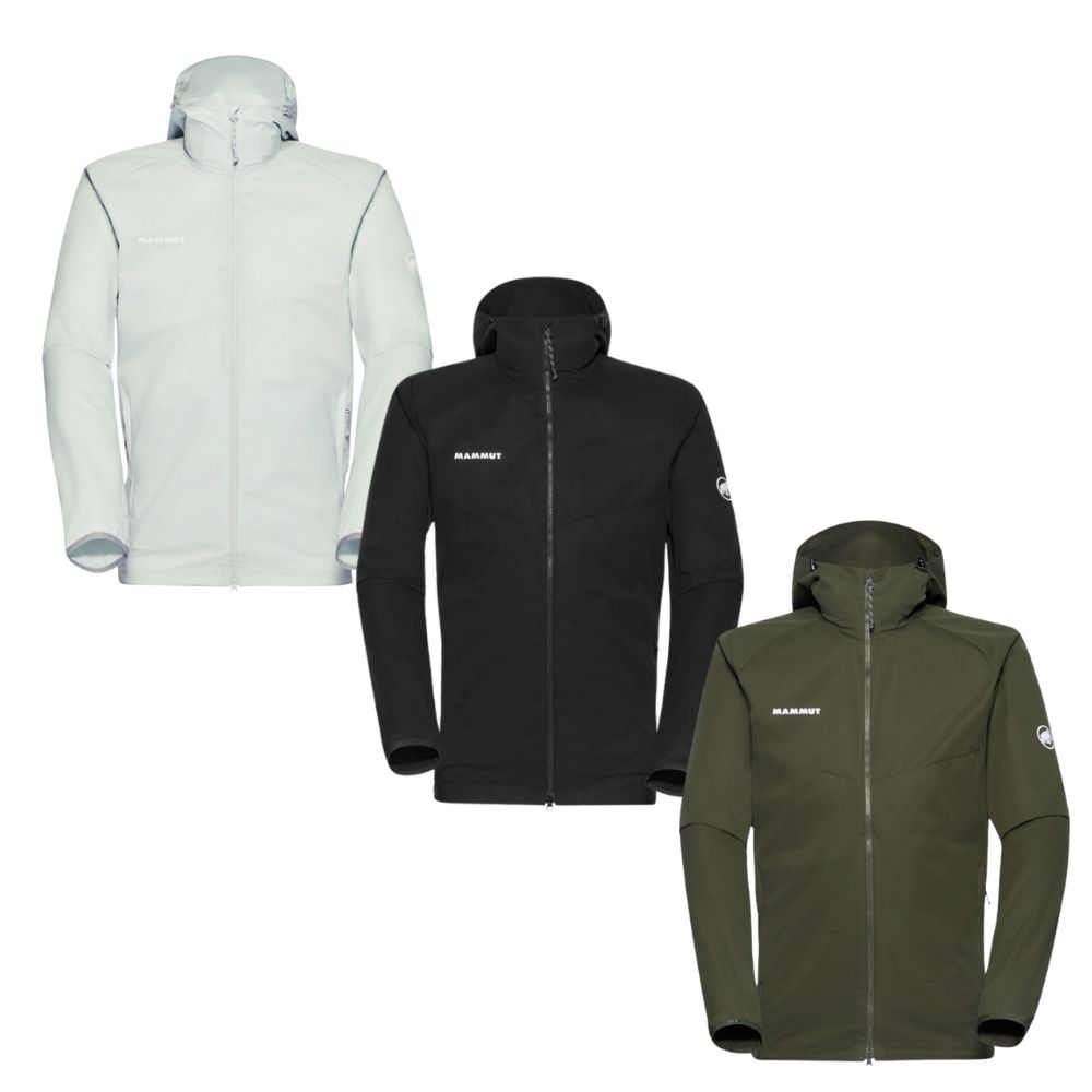 【MAMMUT 長毛象】男 GRANITE SO Hooded AF 超透氣防風防曬軟殼連帽外套/1011-00323