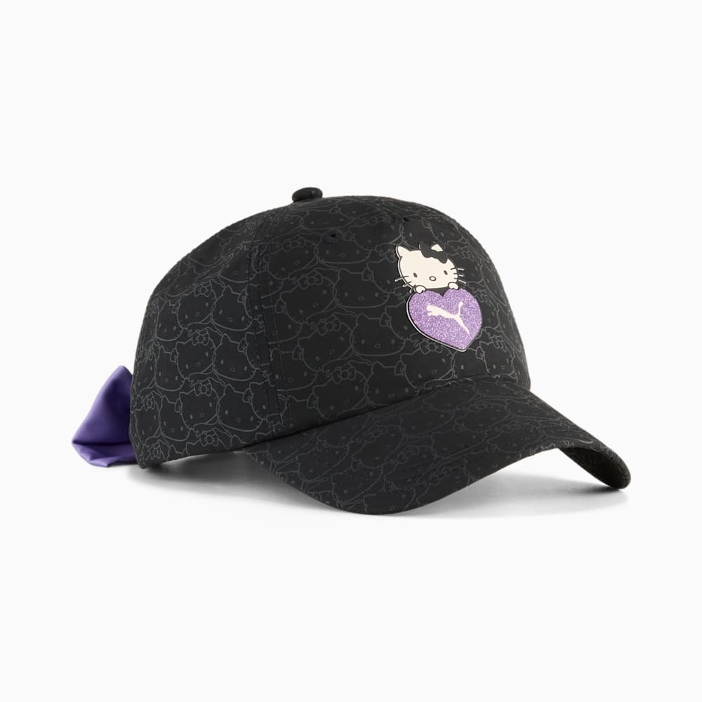 【PUMA】PUMA X HELLO KITTY老爹帽(N) 休閒帽 男女 聯名款 黑色-02636301