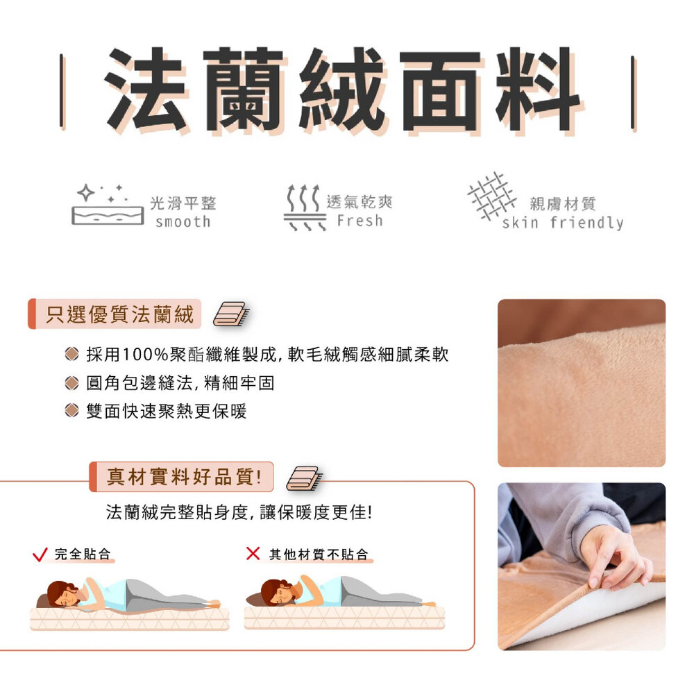 MUNICHI 沐尼黑 恆溫定時雙人電熱毯 發熱墊 電毯 暖被 電熱器 保暖床墊 熱敷墊 露營 逐露天下