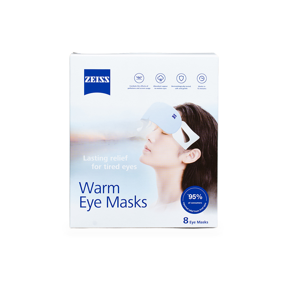 ZEISS 蔡司 蒸氣眼罩 Warm Eye Masks 8入