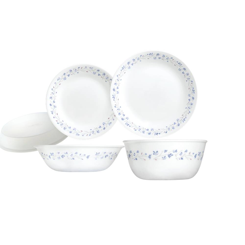 【美國康寧 CORELLE】 絕美紫薇5件式餐盤組